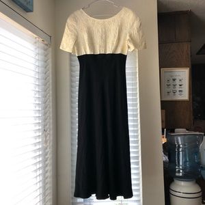 Vintage Marie St. Claire Beaded Flowy Dress
